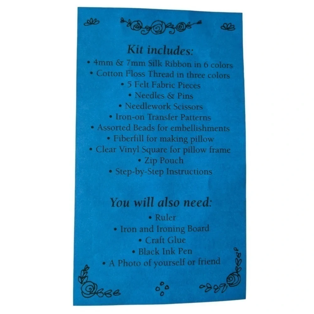 HearthSong Silk Ribbon Embroidery Kit